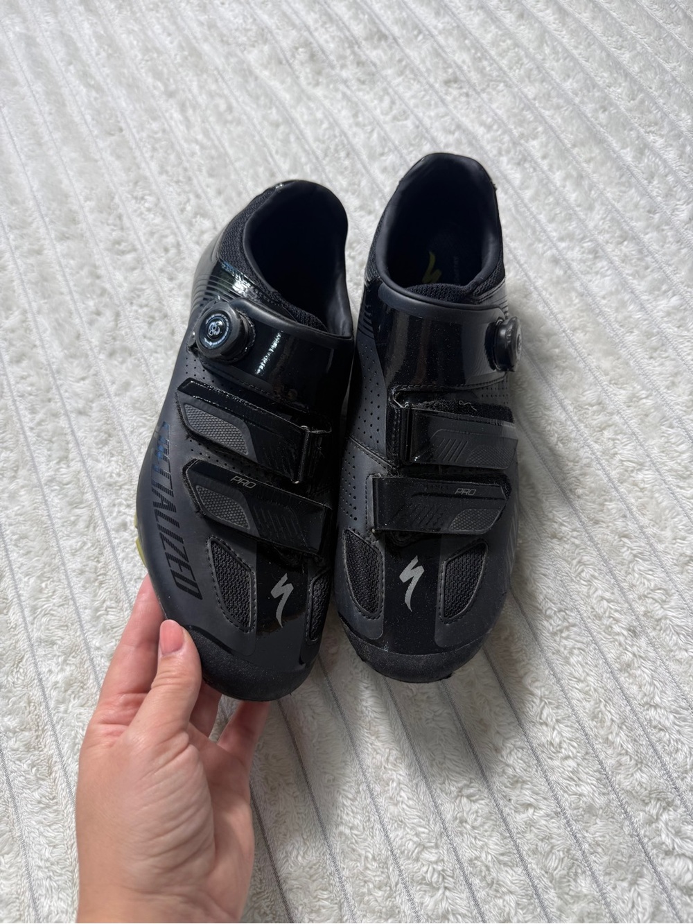 Specialized Body Geometry Cycling Shoes Black Dial Closure US 11 UK 10